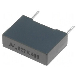 Condensator poliester 22nF 200VAC 400VDC 10mm THT ±10% | Electronic-mag.ro | Componente Electronice