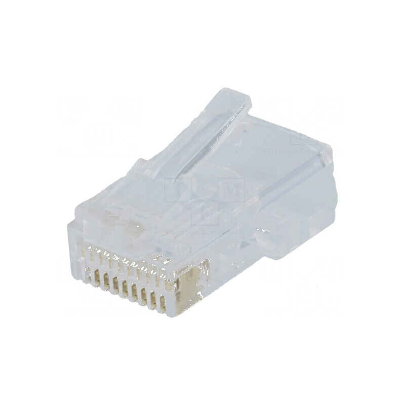 Conector RJ50 10p10c cu mufă PIN 10 | Electronic-mag.ro | Componente Electronice Conector RJ50 10p10c cu mufă PIN 10 | Electronic-mag.ro | Componente Electronice