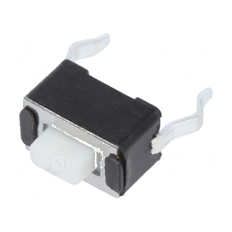 Microîntrerupător TACT SPST-NO 0,05A 24VDC THT | Electronic-mag.ro | Componente Electronice