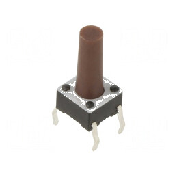 Microîntrerupător TACT SPST-NO 0,05A/24VDC THT Pozitia 2 | Electronic-mag.ro | Componente Electronice