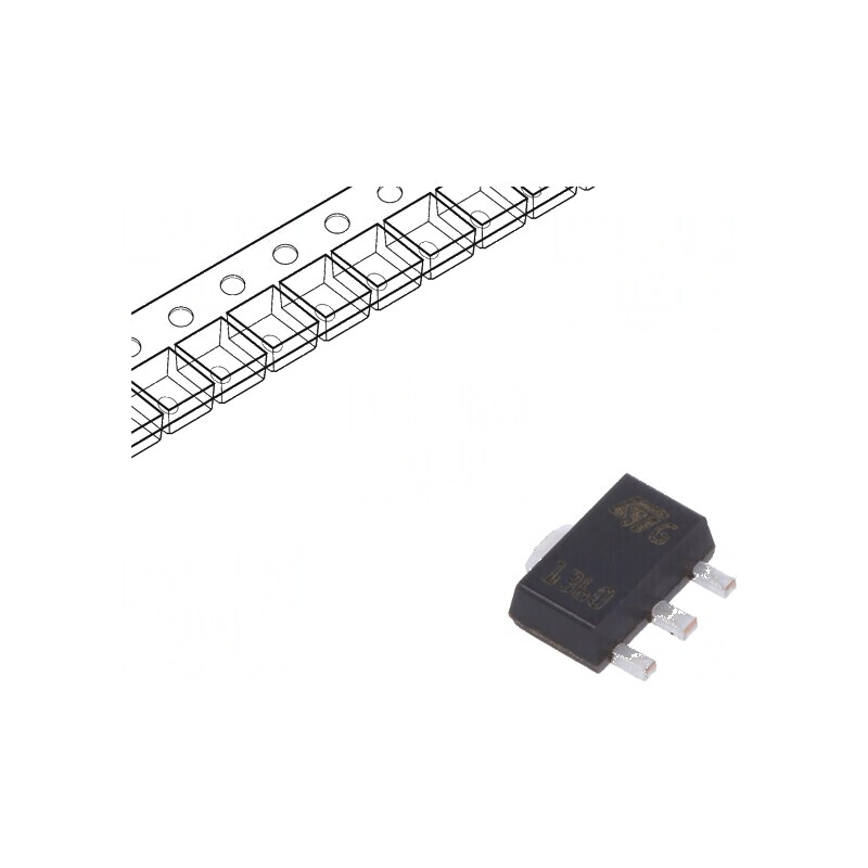 Tranzistor NPN bipolar 60V 3A 1,4W SOT89 | Electronic-mag.ro | Componente Electronice Tranzistor NPN bipolar 60V 3A 1,4W SOT89 | Electronic-mag.ro | Componente Electronice