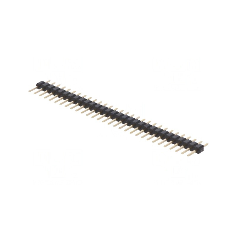 Conector şir pini tată 30 pini 2mm THT 1x30 | Electronic-mag.ro | Componente Electronice