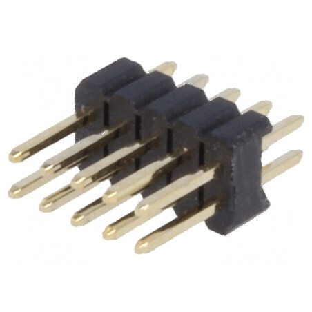 Conector şiruri pini tată 10 pini 1,27mm THT | Electronic-mag.ro | Componente Electronice