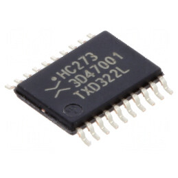 Flip-Flop D CMOS 8 Canale SMD TSSOP20 - IC Digital | Electronic-mag.ro | Componente Electronice