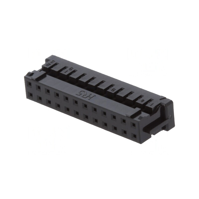 Conector cablu-cablu PCB mufă mamă 24 PIN DF11 2mm drept | Electronic-mag.ro | Componente Electronice