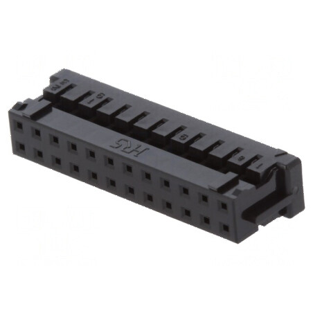 Conector cablu-cablu PCB mufă mamă 24 PIN DF11 2mm drept | Electronic-mag.ro | Componente Electronice