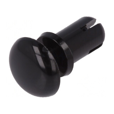 Diblu poliamidă 8,5mm x 5,1mm negru | Electronic-mag.ro | Componente Electronice