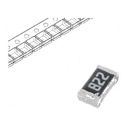 Rezistor SMD 0603 8,2kΩ 100mW ±0,1% -55÷155°C | Electronic-mag.ro | Componente Electronice