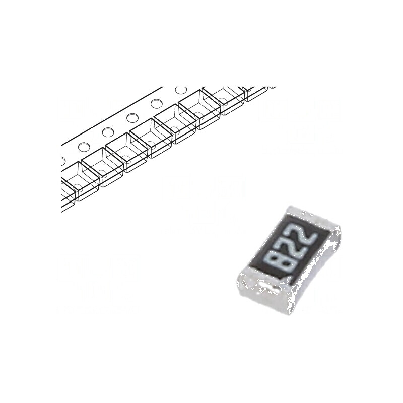 Rezistor SMD 0603 8,2kΩ 100mW ±0,1% -55÷155°C | Electronic-mag.ro | Componente Electronice