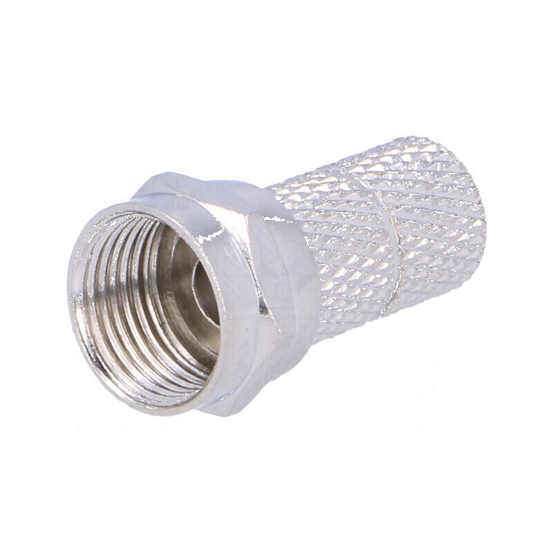 Conector F mufă tată drept RG59 6mm twist-on | Electronic-mag.ro | Componente Electronice Conector F mufă tată drept RG59 6mm twist-on | Electronic-mag.ro | Componente Electronice