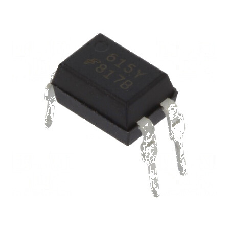 Optocuplor THT 5kV cu 1 canal și tranzistori, CTR 130-260% @ 5mA | Electronic-mag.ro | Componente Electronice