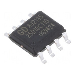Memorie FLASH 1Mb Dual I/O SPI 100MHz SOP8 | Electronic-mag.ro | Componente Electronice