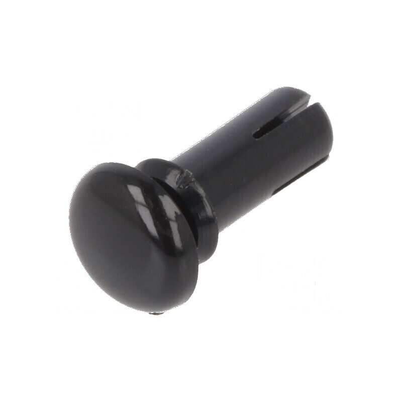 Diblu poliamidă 3,5mm x 7,9mm negru | Electronic-mag.ro | Componente Electronice