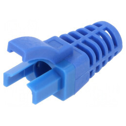 Protecție mufă RJ45 albastră pentru cabluri de rețea | Electronic-mag.ro | Componente Electronice