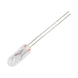 Lampă miniaturală 12VDC 40mA Balon T1 1/4 Ø4,2mm L11,7mm | Electronic-mag.ro | Componente Electronice