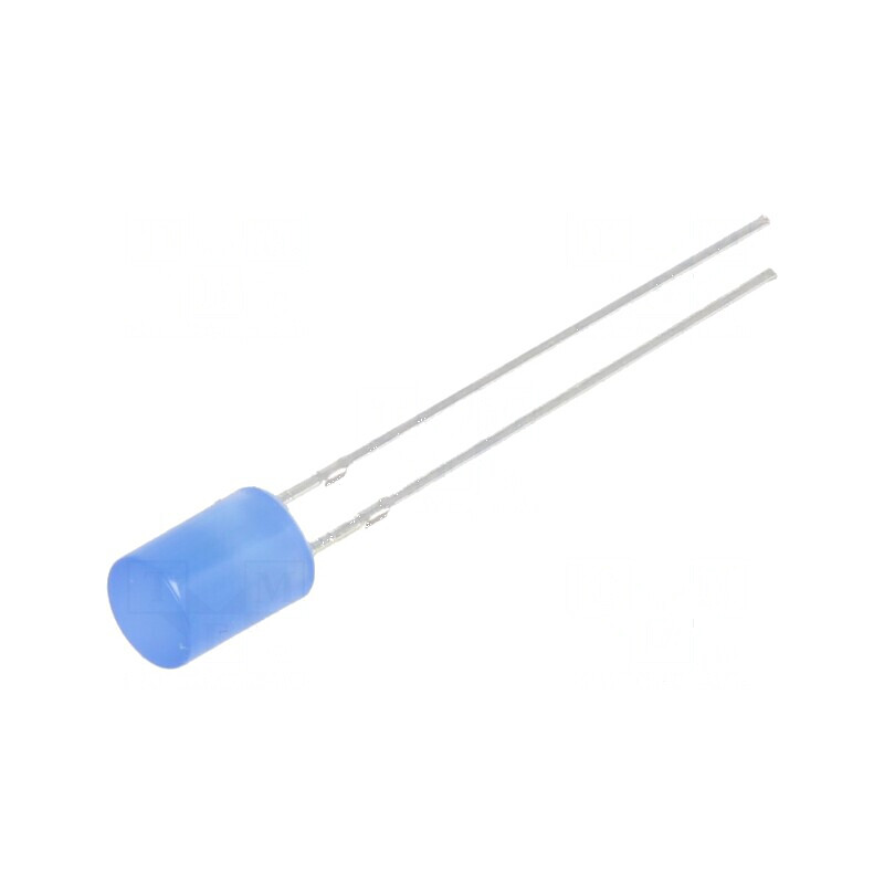 LED 5mm Albastru 150-220mcd 140° Plat 15VDC | Electronic-mag.ro | Componente Electronice