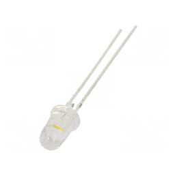 LED 3mm Albastru Efect Lumânare 1560-2500mcd 30° | Electronic-mag.ro | Componente Electronice