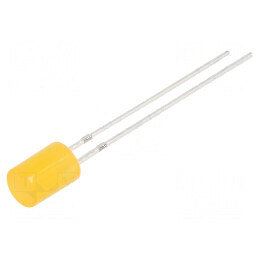 LED 5mm portocalie 330-500mcd 140° plat 15VDC | Electronic-mag.ro | Componente Electronice