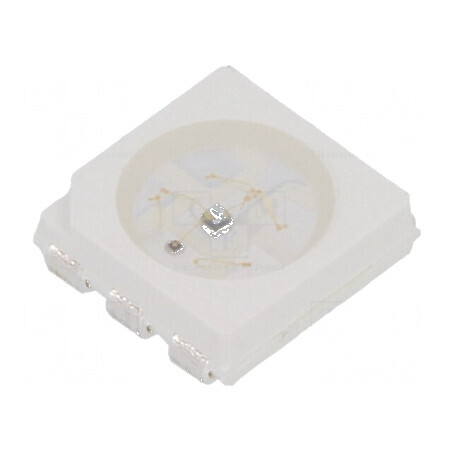 LED portocalie clipitoare 220-330mcd 20mA 3-5VDC 120° | Electronic-mag.ro | Componente Electronice