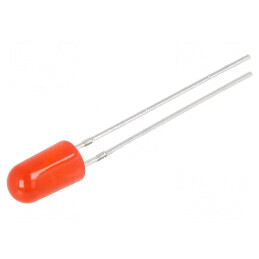 LED roșie 4,8mm cu clipire 1120-1560mcd 60° 20mA | Electronic-mag.ro | Componente Electronice