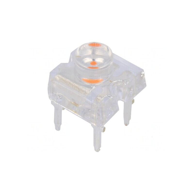 LED Super Flux Roz 7,62x7,62mm 500-750mcd 120° 30mA Ø4mm | Electronic-mag.ro | Componente Electronice