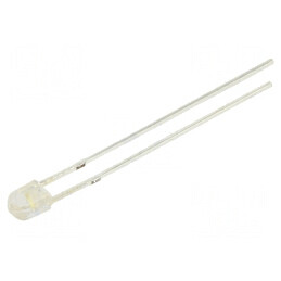 LED Alb Cald 3000-4200mcd 70/50° Convex THT | Electronic-mag.ro | Componente Electronice