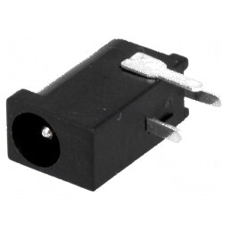Conector alimentare DC 3,8/1mm soclu tată THT | Electronic-mag.ro | Componente Electronice