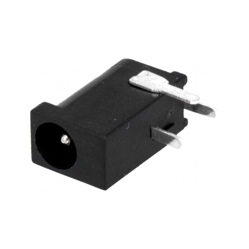 Conector alimentare DC 3,8/1mm soclu tată THT | Electronic-mag.ro | Componente Electronice