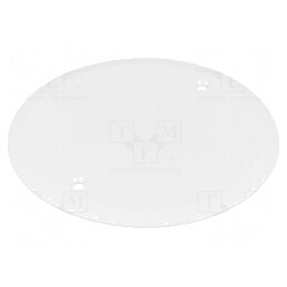 Capac 81mm polipropilenă albă PP | Electronic-mag.ro | Componente Electronice