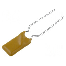 Siguranţă polimerică PTC 1,1A 7,4x14,2mm Ø0,51x7,6mm | Electronic-mag.ro | Componente Electronice