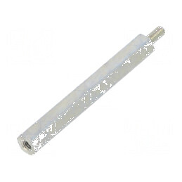 Piuliță distanțieră filetată 40mm M2,5 hexagonală | Electronic-mag.ro | Componente Electronice