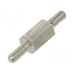 Piuliță distanțieră filetată 6mm M2 hexagonală | Electronic-mag.ro | Componente Electronice