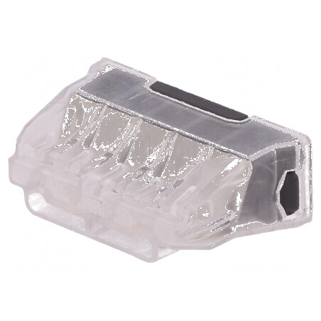 Bornă cu arc rapidă 0,5-2,5mm² 450V 24A - Piste 1 | Electronic-mag.ro | Componente Electronice