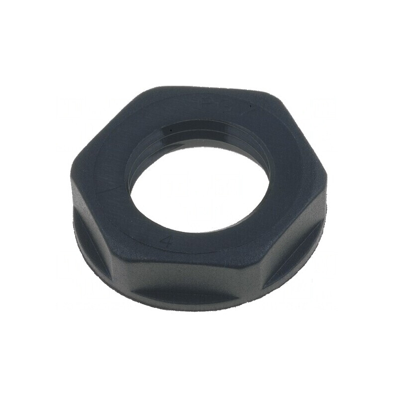 Piuliță PG7 poliamidă neagră 19mm UL94V-2 -20÷100°C Filet PG | Electronic-mag.ro | Componente Electronice Piuliță PG7 poliamidă neagră 19mm UL94V-2 -20÷100°C Filet PG | Electronic-mag.ro | Componente Electronice