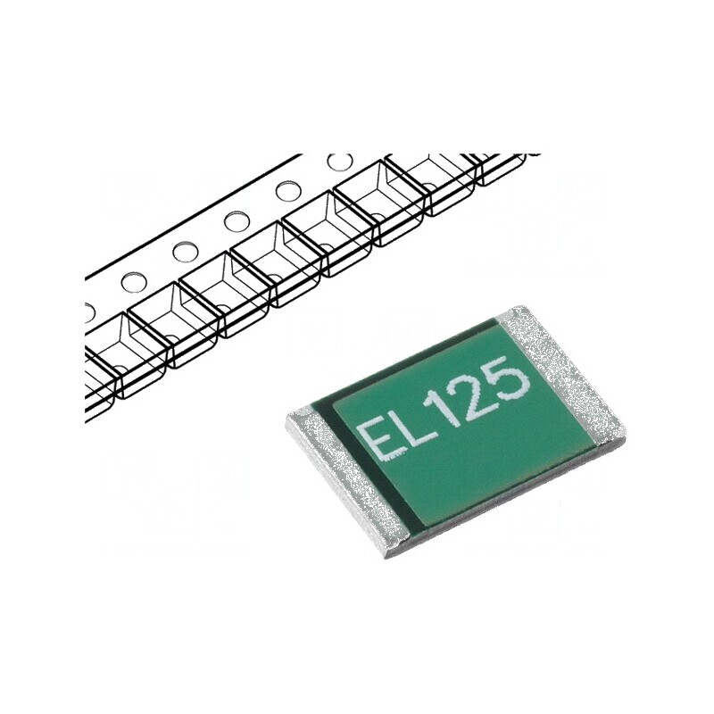 Siguranţă polimerică PTC 1,25A 2920 | Electronic-mag.ro | Componente Electronice