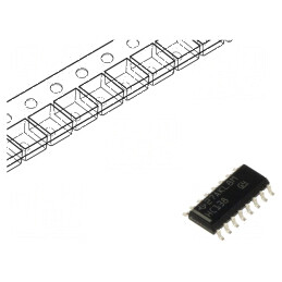 Decodor demultiplexor digital IC SMD SO16 3-8 linii 2-6VDC | Electronic-mag.ro | Componente Electronice