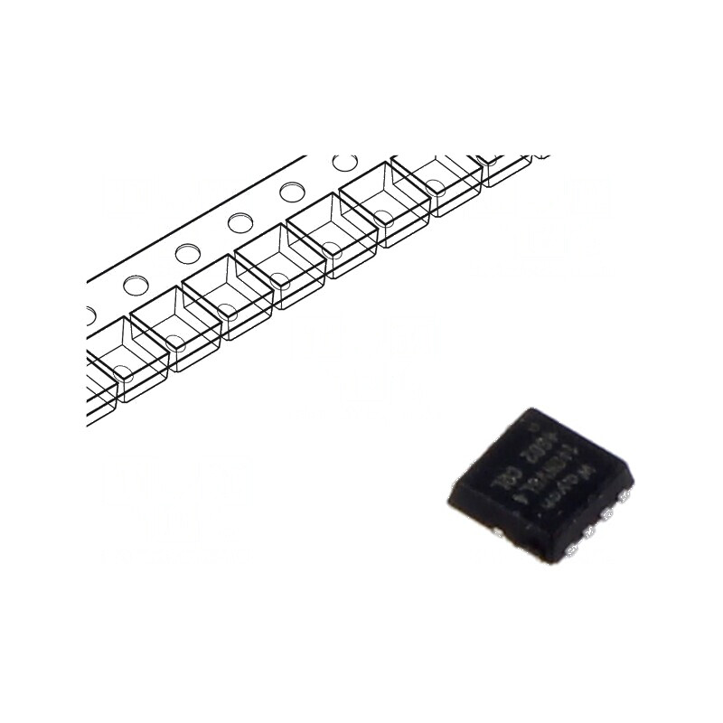 Tranzistor N-MOSFET unipolar PDFN3030-8 | Electronic-mag.ro | Componente Electronice
