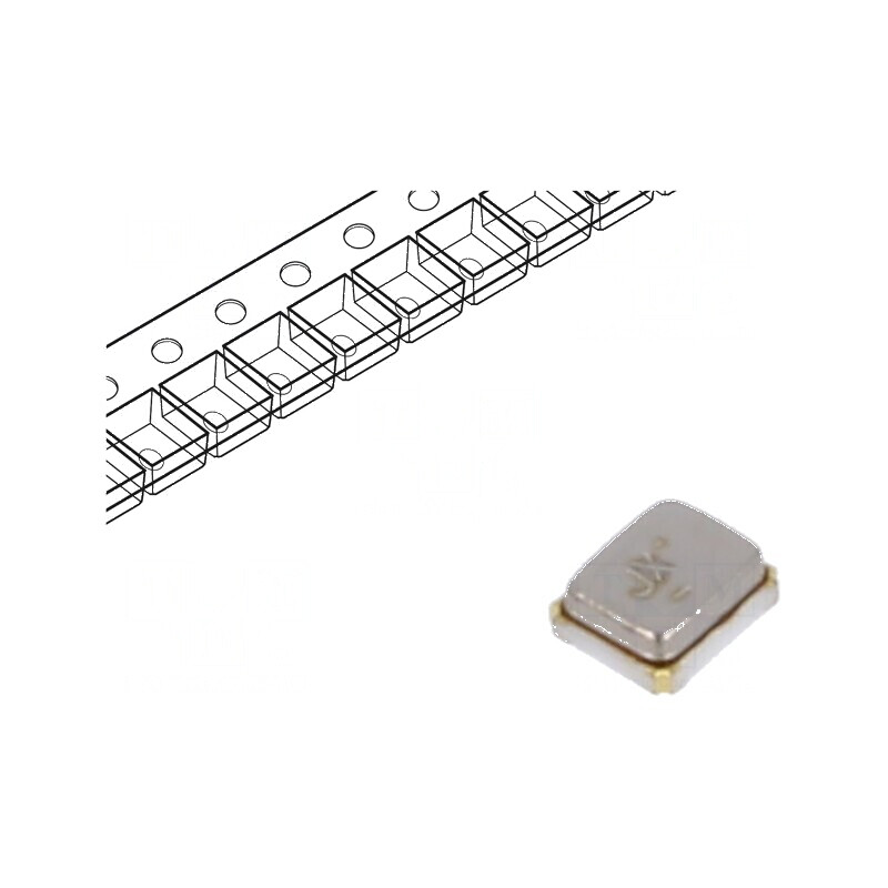 Rezonator ceramic SMD 6pF 150Ω -30÷85°C 2x1,6x0,65mm | Electronic-mag.ro | Componente Electronice