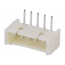 Conector cablu-placă soclu tată 1,25mm PIN 5 THT 250V 1A | Electronic-mag.ro | Componente Electronice