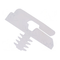 Suport cablu poliamidă nervurat UL94V-2 | Electronic-mag.ro | Componente Electronice