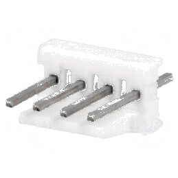 Conector cablu-placă soclu tată 4 PIN 2,54mm THT | Electronic-mag.ro | Componente Electronice