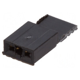 Conector şiruri pini jumper mamă PIN 2 deschis cu suport | Electronic-mag.ro | Componente Electronice