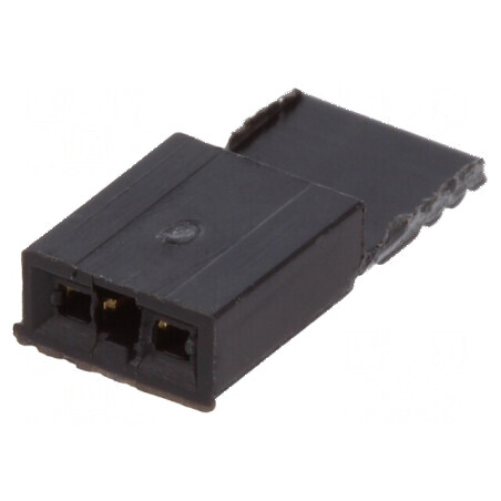 Conector şiruri pini jumper mamă PIN 2 deschis cu suport | Electronic-mag.ro | Componente Electronice