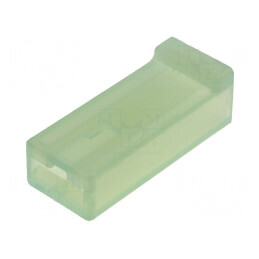Carcase terminale mamă 6,3mm cu clichet | Electronic-mag.ro | Componente Electronice