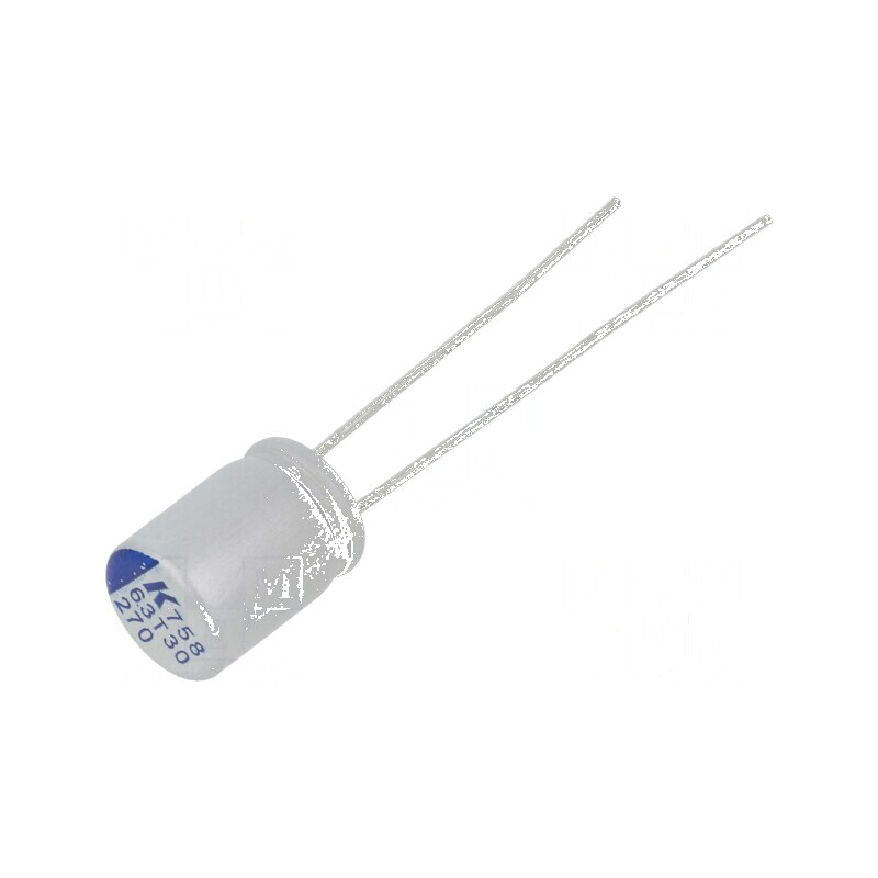 Condensator polimeric low ESR 270uF 6.3VDC 18mΩ THT | Electronic-mag.ro | Componente Electronice Condensator polimeric low ESR 270uF 6.3VDC 18mΩ THT | Electronic-mag.ro | Componente Electronice