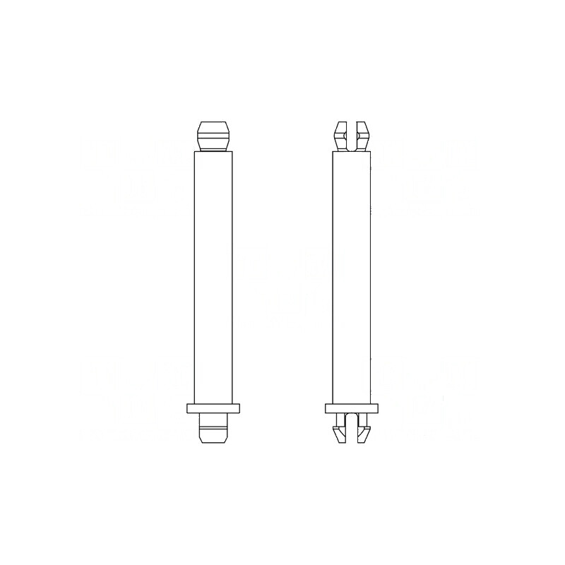 Distanţier PCB poliamidă 66 31,8mm clichet | Electronic-mag.ro | Componente Electronice