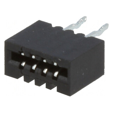 Conector FFC/FPC drept 4 PIN Non-ZIF THT cositorit 20mΩ 1mm | Electronic-mag.ro | Componente Electronice