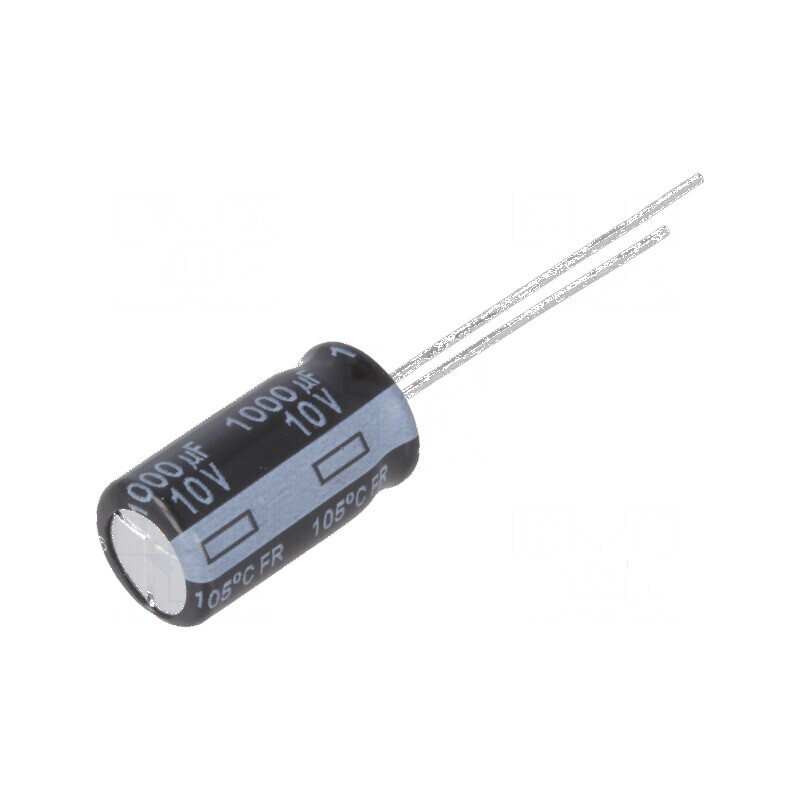 Condensator electrolitic low ESR THT 1000uF 10VDC Ø8x15mm | Electronic-mag.ro | Componente Electronice