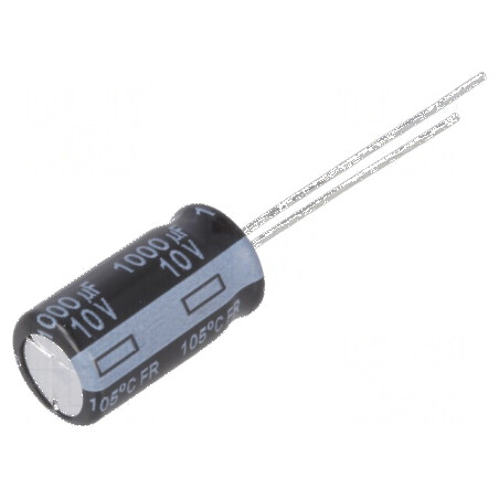 Condensator electrolitic low ESR THT 1000uF 10VDC Ø8x15mm | Electronic-mag.ro | Componente Electronice
