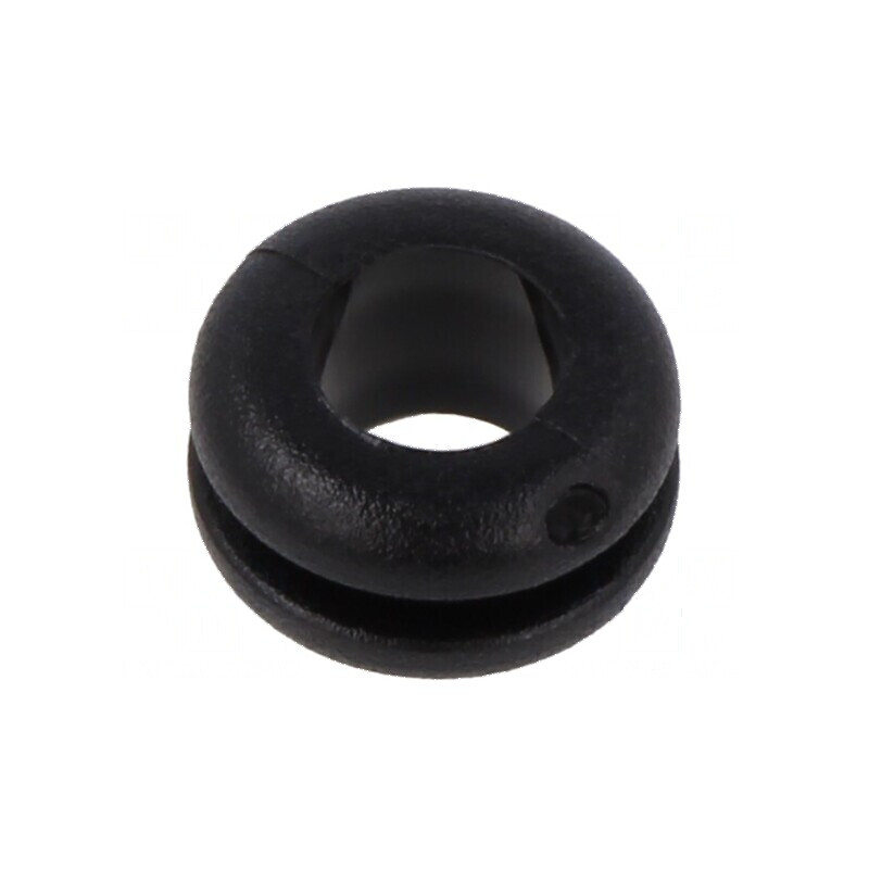 Manșon negru 9mm Øorif, 6mm Øorif, grosime max. 1,5mm | Electronic-mag.ro | Componente Electronice Manșon negru 9mm Øorif, 6mm Øorif, grosime max. 1,5mm | Electronic-mag.ro | Componente Electronice